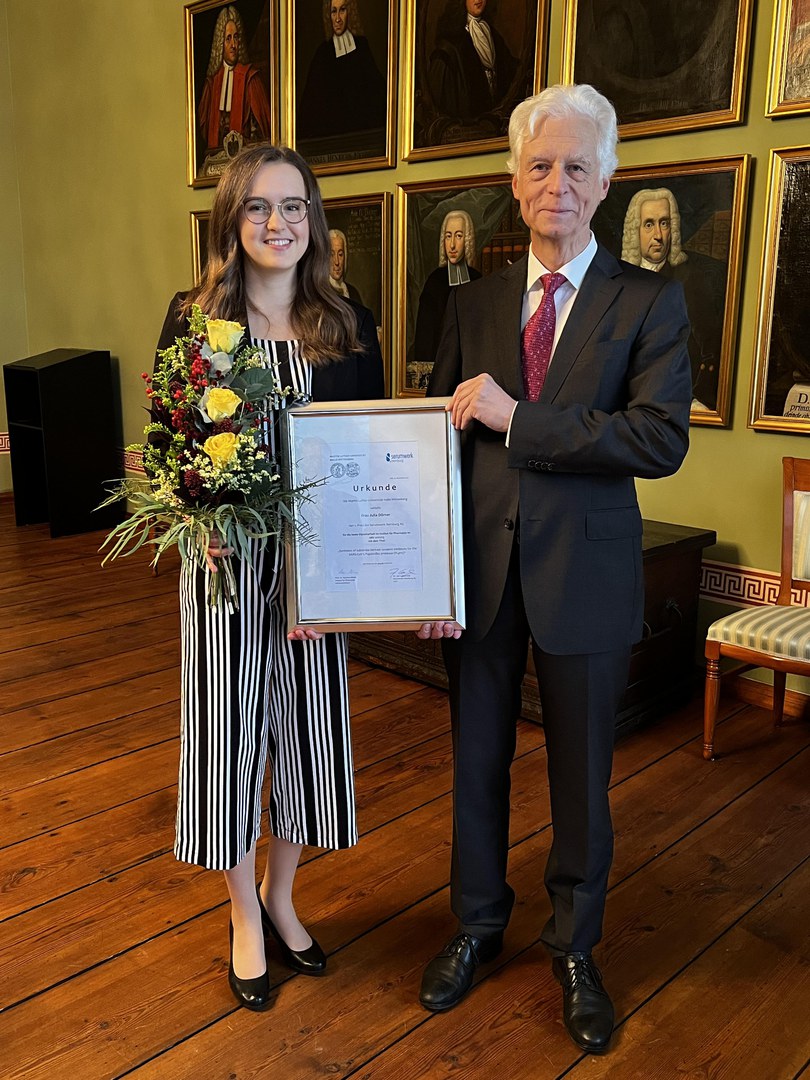 GRK Student Julia Dörner received Diploma Thesis Award